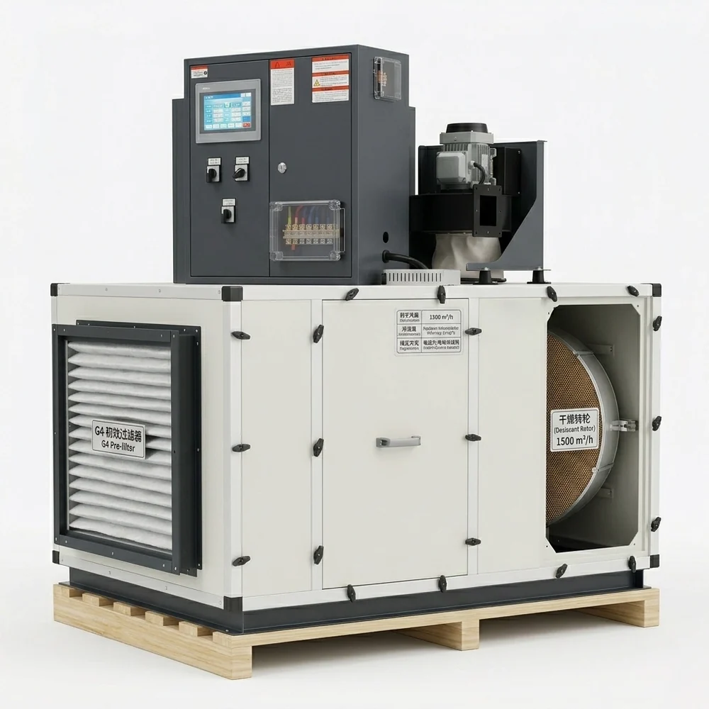 Desiccant and special environment dehumidifiers